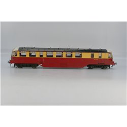  Heljan 1903 GWR AEC ‘Razor Edge Railcar BR crimson/cream (Black Roof & White Cab Roofs) No.W20W Diesel Locomotive. DCC + Sound