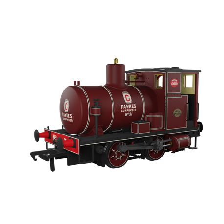 Andrew Barclay Fireless 0-4-0 - G. Fawkes - DCC Ready