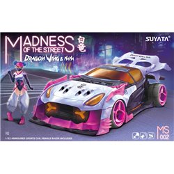 Madness of the Streets car - Dragon Wings & Nana - 1:32 model kit
