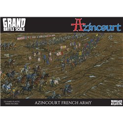 Azincourt French Army (x723) - 10mm scale figure set
