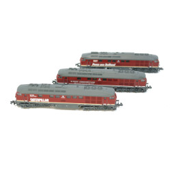 Brawa 1412Brawa Class BR 234 Diesel Locomotive 3-Loco set. Used. N Gauge