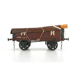 John Kennerley O Gauge Scratch built wagons .Used. O Gauge