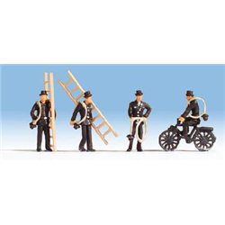 N Scale (1/148 - 1/160) Chimney Sweeps (4) & Accessories Four Men by Noch