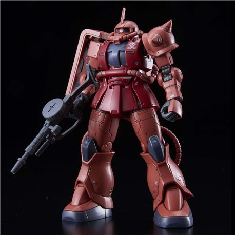 HG 1/144 MS-06S Zaku II Principality of Zeon Char Aznable's Mobile Suit (Red Comet Version)