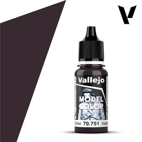 Model Color 18ml - Black Violet (x6)