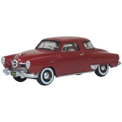 1950 Studebaker Champion Starlight Coupe Commanche Red