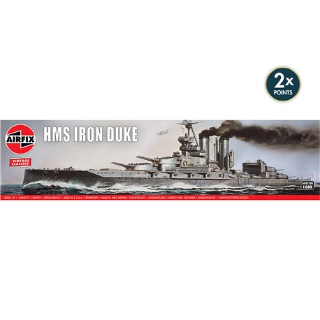 HMS Iron Duke - 1:600 scale model kit