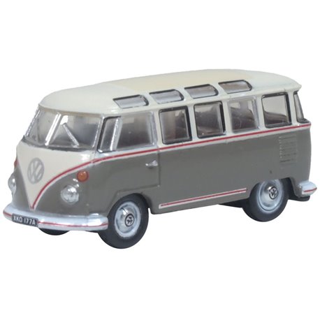 VW Samba Bus Mouse Grey/Pearl White