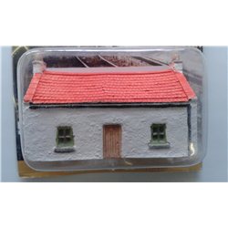 White washed country cottage from Harburn Hamlet in N gauge.