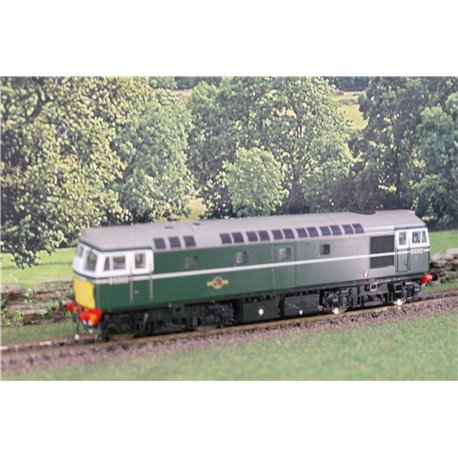 Heljan 26641 BR Class 26/0 D5302 Green Small Yellow Panels. DCC + Sound Fitted. Used. OO Gauge 