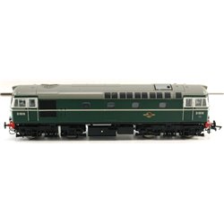 Heljan 3415 Class 33/0 D6516 in early BR green livery .DCC Fitted Used. OO Gauge 