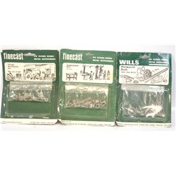 A Selection of Wills Finecast White Metal kits . Used. OO Gauge 
