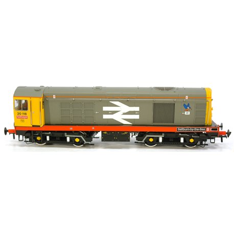 Bachmann 32-045 Class 20 "Saltburn-by-the-Sea" in BR Railfreight Red Stripe . Used. OO Gauge 