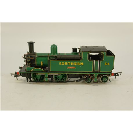 EFE LSWR Adams O2 Southern Malachite Green "Newport". Used. OO Gauge 