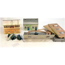A set of Three Hornby Trakmat Accessories Packs . Used. OO Gauge 