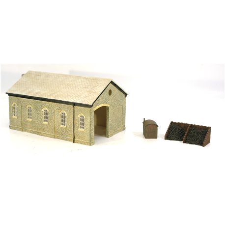 Hornby Skaledale East Goods Shed plus two Small buildings . Used. OO Gauge 