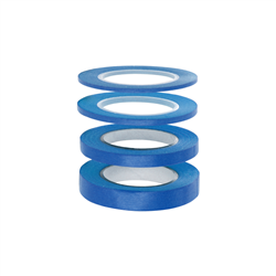 Flexible Masking Tape Set (1, 2, 3 & 6mm, Four Pack)