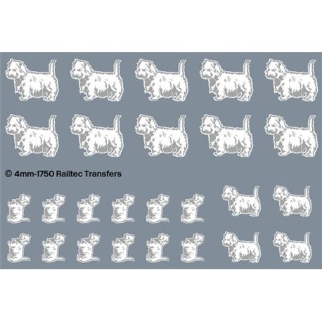 BR Highland terrier (Westie) Eastfield motifs