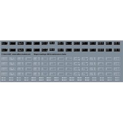 Wagon markings: WB & maintenance charts (early style)