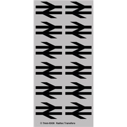 BR standard arrows: black