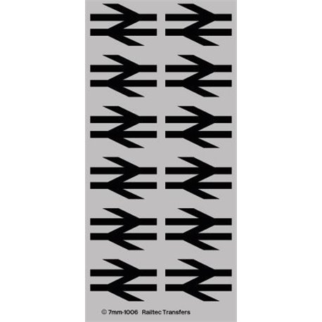 BR standard arrows: black