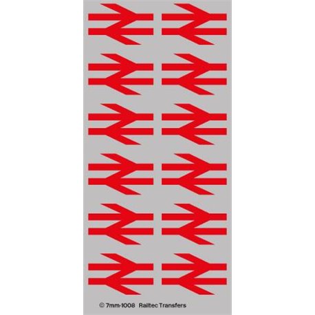 BR standard arrows: red