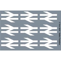 BR standard arrows: white