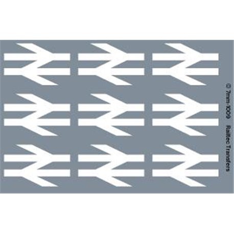 BR standard arrows: white