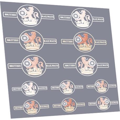 Faded BR late crest ferret & dartboard