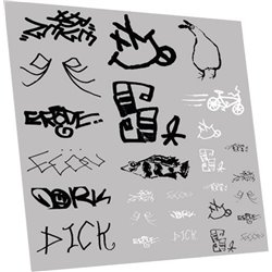 Graffiti: tags pack 3