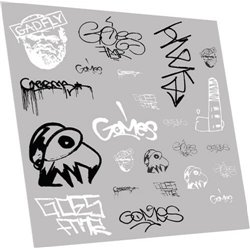 Graffiti: tags pack 5