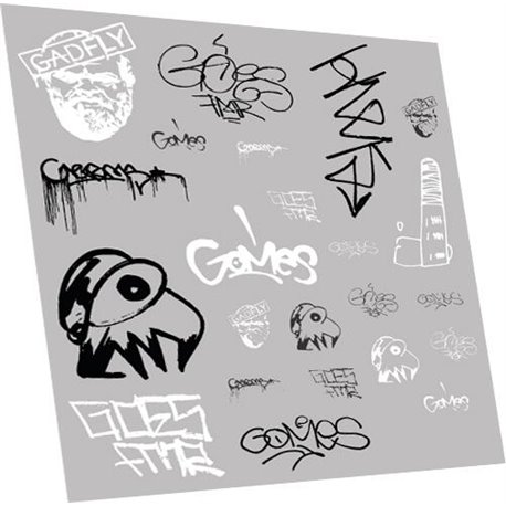 Graffiti: tags pack 5