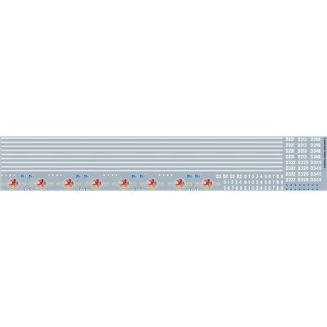 Complete loco: BR green class 40, incl lining