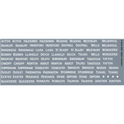 GWR Toad brake van allocation names
