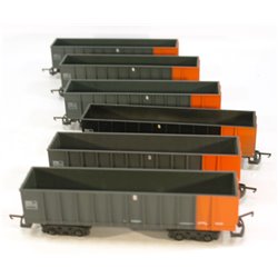 6 X Lima PTA Steel Wagons . Used. OO Gauge 