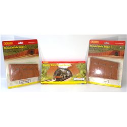 Hornby Skaledale Resin Tunnel Portals and Retaining Walls. Used. OO Gauge 
