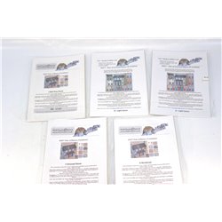 A Selection of Rick Touch Card Buildings. OO Gauge Used 
