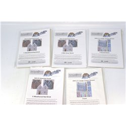 A Selection of Rick Touch Card Buildings.OO Gauge Used 