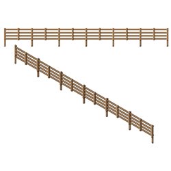 PECO TT Field Fencing Straight, 1350mm