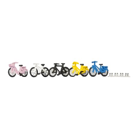 Bicycles (5) Figure Set