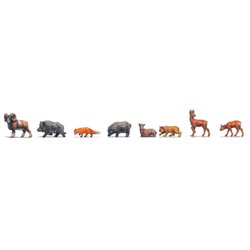 Forest Animals (8) 3D Figure Set