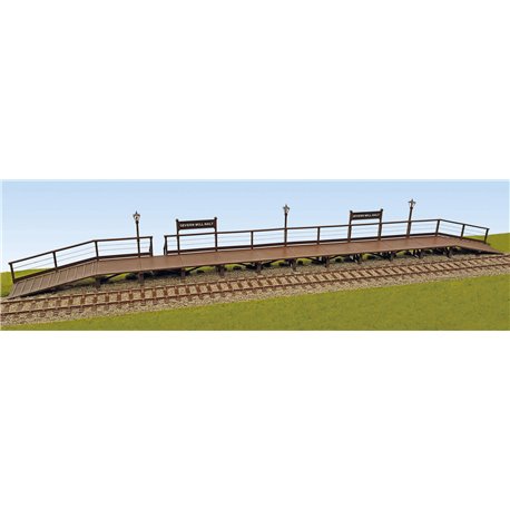 Wooden Platform Halt - plastic model kit