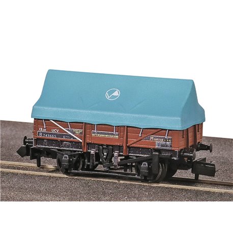 China Clay Hood Wagon - UCV B743665, Bauxite
