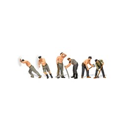 Track Workers (6) Figure Set