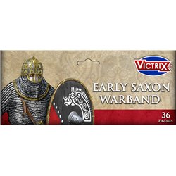 Early Saxon Warband - 1/56 (28mm) Figures set (x36)