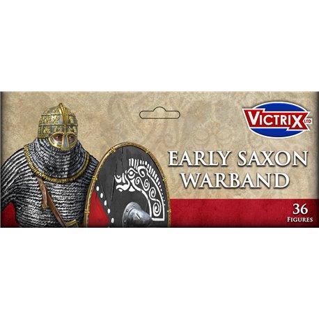 Early Saxon Warband - 1/56 (28mm) Figures set (x36)