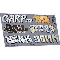 Graffiti: artistic D (suits larger wagons)