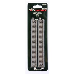 Pack of 4 x Ground Level 186mm Straight Track.