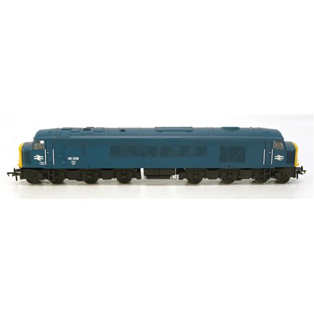 Bachmann 32-680 Class 45 "45036" BR Blue Split Headcode. DCC Fitted . Used. OO Gauge 