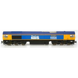 Hornby R30069 Class 66 "Captain Tom Moore" NHS commemorative livery – Limited Edition of 3500 . Used. OO Gauge 